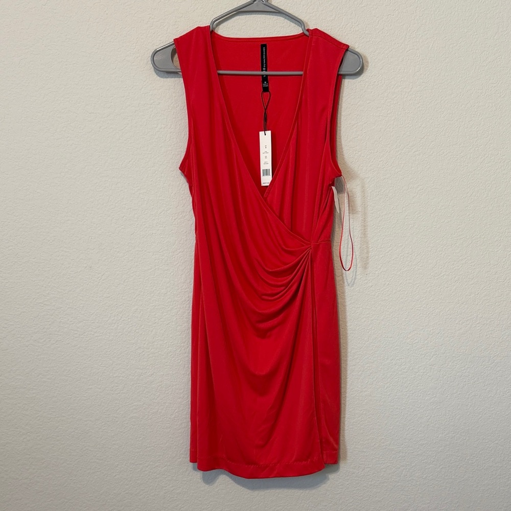 NWT W118 by Walter Baker Red Wrap Dress